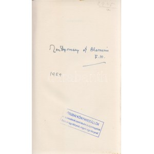 Montgomery, (Bernard Law, vicomte d'Alamein) : Memoiren. (Emlékiratok.) (Aláírt.) München, (1958). Paul List Verlag ...