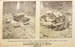 Max von Förster (1845-1905) 3 műve, egybekötve : Comprimirte Schiesswolle für militärischen Gebrauch...