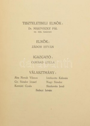 A Magyar Rézkarcoló Művészek Egyesülete kiállításának katalógusa. 1931. március hó. Bp., 1931, Vészi Gerzson-ny....