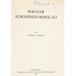 Seress László : A magyar agrárreformáció Bp., 1931. Athenaeum. 275. kiadói papírkötésben ...