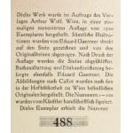 Hoffmann, E. T. A. : La princesse Brambilla. Ein capriccio nach Jakob Callot von - - . Vienne, [1922], Artur Wolf, 166 p....