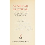 Nagy László fordítás : Szablyák és citerák. Bolgár népdalok és népballadák. (A kötet jegyzeteit Bödey József írta.) [Bp...