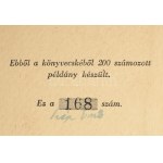Szép Ernő: Zümzüm. Bp., 1943, (May János Nyomdai Műintézet Rt.-ny.), 119 p. Első kiadás. Kiadói...