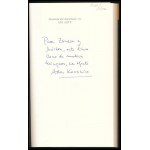 Esterházy, Péter: Sin Arte. (Semmi művészet.) Traducción Húngaro de Adan Kovacics. A szerző, Esterházy Péter (1950-2016)...