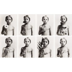 Anna Kutera (geb. 1952), Sprache der Blumen aus der Serie Morphologie der neuen Wirklichkeit - Satz von 8 Fotografien, 1975