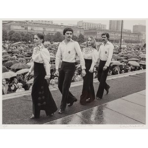 Chris Niedenthal (nar. 1950, Londýn), Varšava, módna prehliadka počas 'Cepeliada' pri PKiN, 1976/2024
