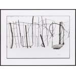 Jan Bujnowski (geb. 1951, Radom), Komposition aus der Serie Art of the Fence, 1990er Jahre.