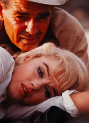 Ernst Haas (1921 Vienna - 1986 New York), Marilyn Monroe and Clark Gable , 1961/1980.