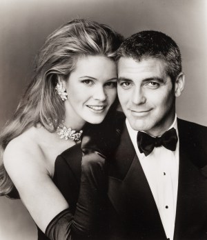 Elle Macpherson e George Clooney, 1987