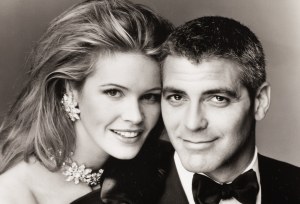 Elle Macpherson et George Clooney, 1987
