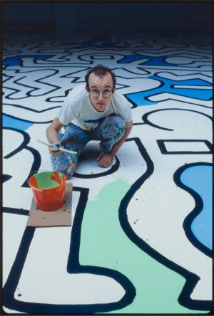 Bernard Gotfryd (1924 - 2016), Keith Haring, 1985