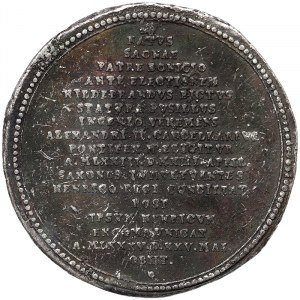 Rome, Gregorio VII (1073-1085), Medal 1712, Rare