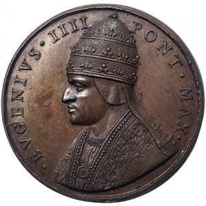 Rome, Eugenio IV (1431-1447), Medal 1431, Rare