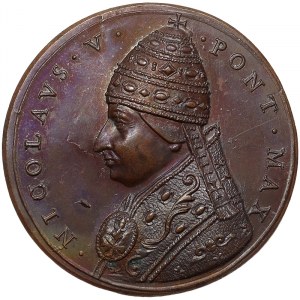 Rome, Nicolò V (1447-1455), Medal 1455, Rare