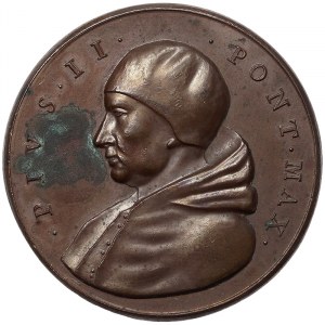 Rome, Pio II (1458-1464), Medal 1590, Rare