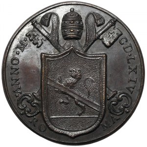 Rome, Paolo II (1464-1471), Medal 1664, Rare
