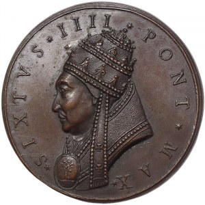 Rome, Sisto IV (1471-1484), Medal 1475, Very rare