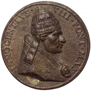 Rome, Innocenzo VIII (1484-1492), Medal 1664, Rare