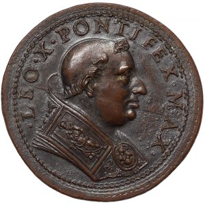 Rome, Leone X (1513-1521), Medal 1650, Rare