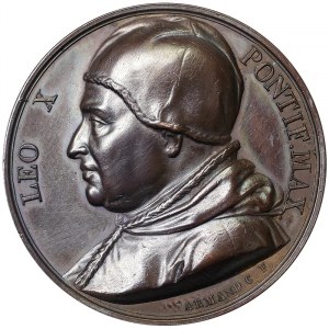 Rome, Leone X (1513-1521), Medal 1823, Very rare