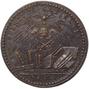 Rome, Adriano VI (1522-1523), Medal 1522, Rare