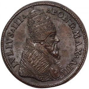 Rome, Giulio III (1550-1555), Medal Yr. III 1553, Rare