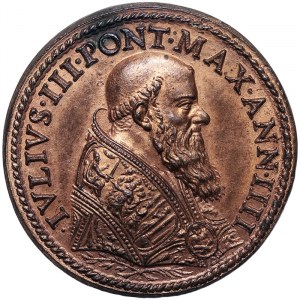 Rome, Giulio III (1550-1555), Medal Yr. IIII 1553, Particulary rare