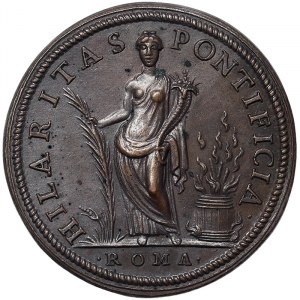 Rome, Marcello II (1555), Medal 1555, Rare
