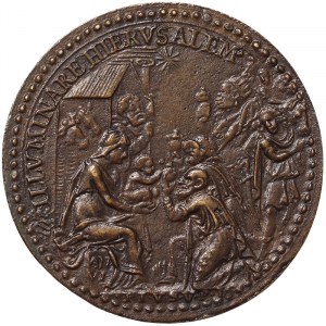 Rome, Pio V (1566-1572), Meda Yr. VI 1570, Rare