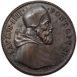 Rome, Pio V (1566-1572), Medal Yr. VI 1572, Very rare