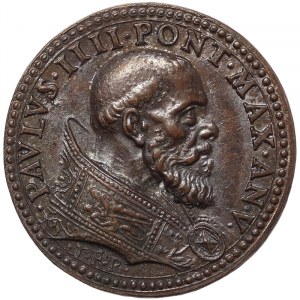 Rome, Gregorio XIII (1572-1585), Medal Yr. I 1572, Particulary rare