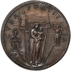 Rome, Sisto V (1585-1590), Medal Yr. III 1587, Very rare