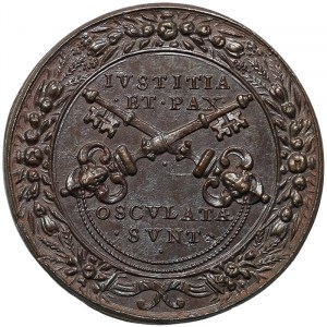 Rome, Innocenzo IX (1591-1592), Medal Yr. I 1591, Rare