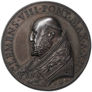 Rome, Clemente VIII (1592-1605), Medal Yr. XIII 1602, Rare