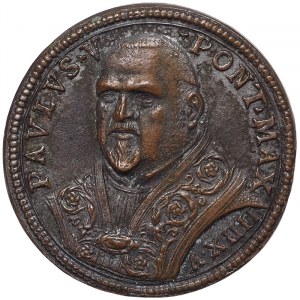 Rome, Paolo V (1605-1621), Medal Yr. XIV 1618, Rare