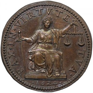 Rome, Urbano VIII (1623-1644), Medal Yr. II 1625, Rare