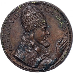 Rome, Urbano VIII (1623-1644), Medal Yr. VI 1629, Very rare