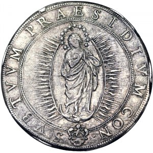 Rome, Urbano VIII (1623-1644), Piastra 1643, Very rare