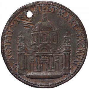 Rome, Innocenzo X (1644-1655), Medal Yr. XI 1655, Rare