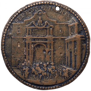Rome, Alessandro VII (1655-1667), Medal Yr. II 1656, Very rare
