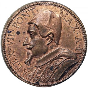 Rome, Alessandro VII (1655-1667), Medal Yr. IV 1659, Rare