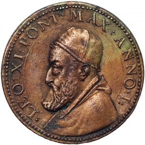 Rome, Alessandro VII (1655-1667), Medal Yr. X 1664, Rare