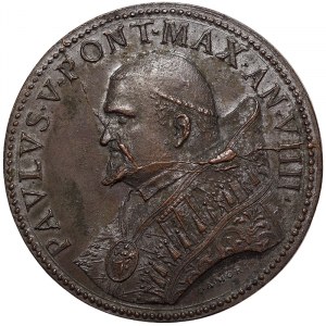Rome, Clemente IX (1667-1669), Medal Yr. II 1668, Very rare
