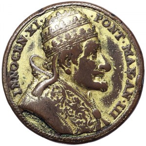 Rome, Innocenzo XI (1676-1689), Medal Yr. III 1679, Rare