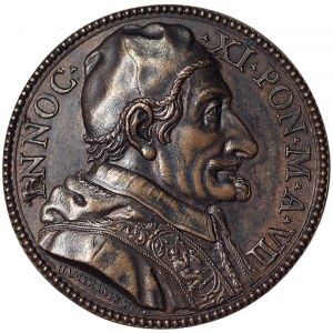 Rome, Innocenzo XI (1676-1689), Medal Yr. VII 1683