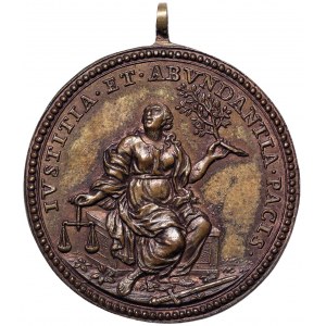 Rome, Innocenzo XII (1691-1700), Medal Yr. I 1692, Rare