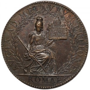 Rome, Clemente XI (1700-1721), Medal Yr. XIV 1714, Rare