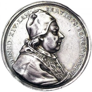 Rome, Benedetto XIV (1740-1758), Medal Yr. VI 1746, Rare