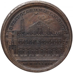 Rome, Clemente XIV (1769-1774), Medal Yr. I 1769, Rare
