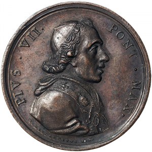 Rome, Pio VII (1800-1823), Medal 1804, Rare